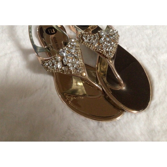 Rose gold sandals - Picture 4 of 4